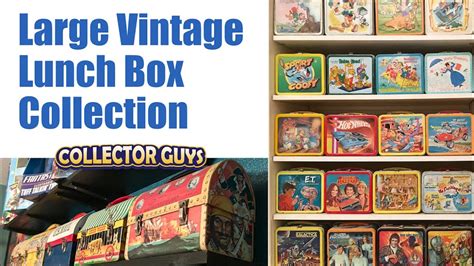 vintage lunch boxes collector information